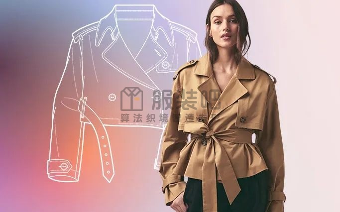 短风衣成为2025春夏女装标志性流行款式